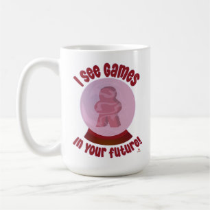 Future Games Crystal Ball Hobby Predict This Coffee Mug