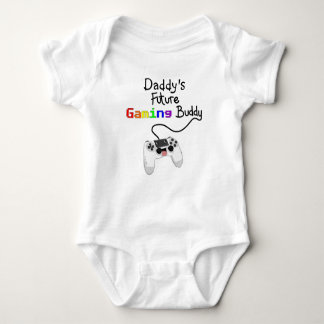 Future Gaming Buddy - Game Controller Personalized Baby Bodysuit