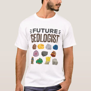 Future Geologist Geology Rocks Gems T-Shirt