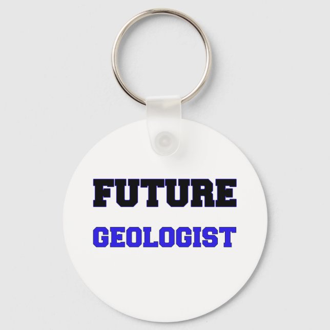 Future Geologist Keychain (Front)