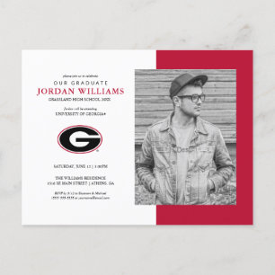 Future Georgia Grad Announcement Postcard