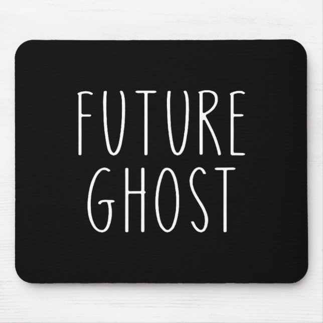 Future Ghost Halloween Costume Mouse Pad (Front)
