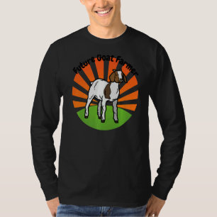Future Goat Farmer Boer Goat Kid Dark Text   T-Shirt