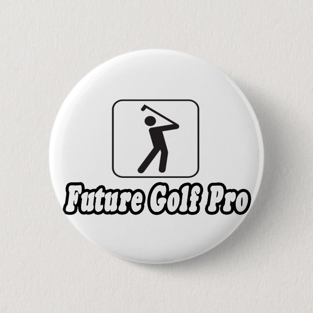 Future Golf Pro Button (Front)