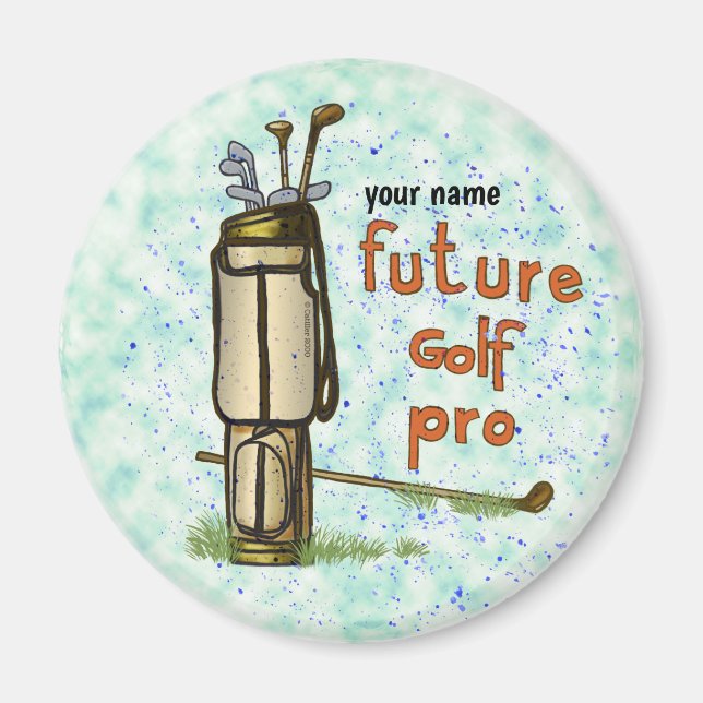 Future Golf Pro magnet (Front)