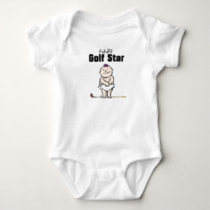 Future Golf Star Baby Girl T-shirts or One Piece