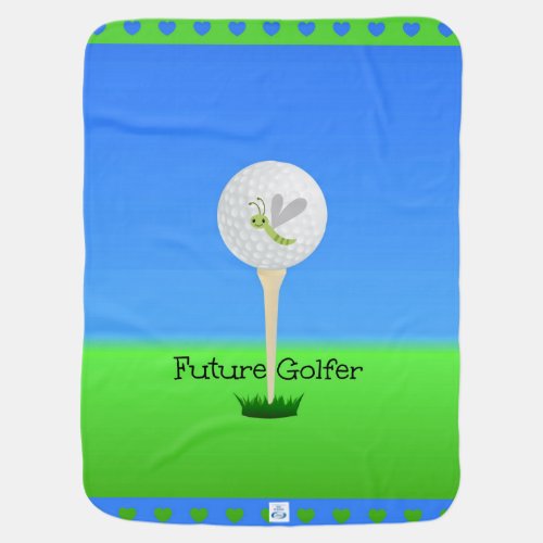Future Golfer Baby Blanket
