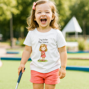 Future Golfer Baby Girl or  Toddler T-shirt