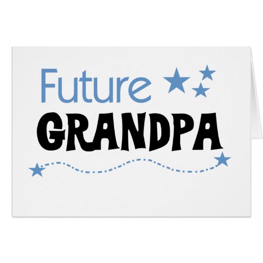 Future Grandpa Cards (Front Horizontal)