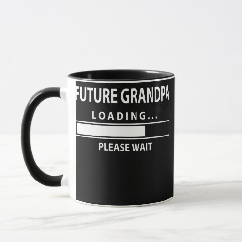 Future Grandpa Loading First Time Grandparent Day Mug
