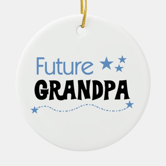 Future Grandpa Tshirts and Gifts Ceramic Ornament