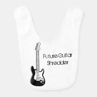"Future Guitar Shredder" Baby Bib