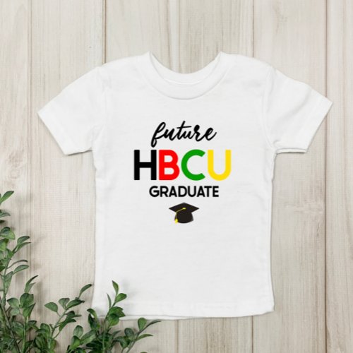 Future HBCU College Graduate Kids Girls T_Shirt