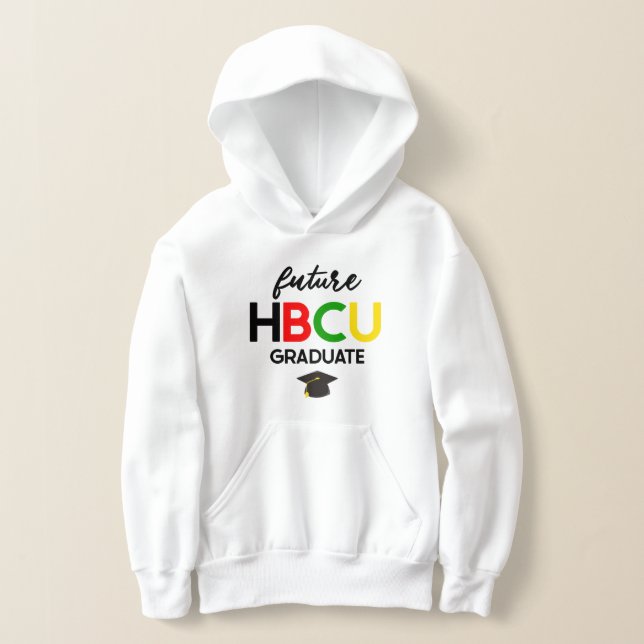 Future HBCU College Graduate Kid's Hoodie (Laydown)