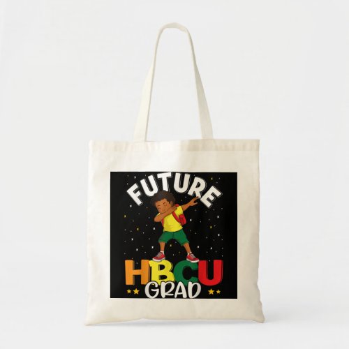 Future HBCU Grad Graduate Afro Black Boy College G Tote Bag