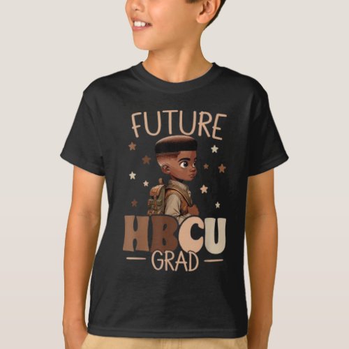 Future HBCU Grad History Black Boy Graduation HBCU T_Shirt