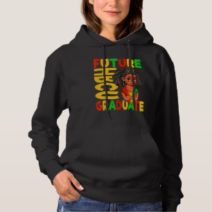 Future HBCU Grad History Black College Girl Youth Hoodie