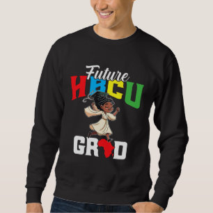 Future HBCU Grad History Black College Youth Kids Sweatshirt