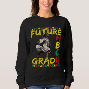 Future HBCU Grad History Black College Youth Kids Sweatshirt
