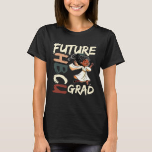 Future HBCU Grad History Black College Youth Kids  T-Shirt