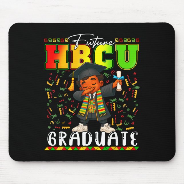 Future Hbcu Graduate Black History Month College B Mouse Pad (Front)