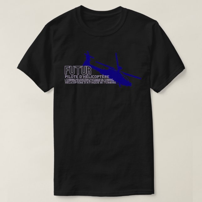 Future Helicopter Pilot 1 T-Shirt (Design Front)