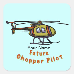 Future helicopter Pilot sticker
