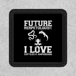 Future Herpetologist Herpetology Lover Amphibians  Patch
