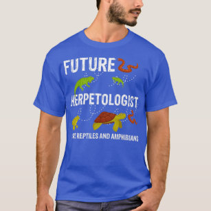 Future Herpetologist Reptiles and Amphibians Biolo T-Shirt