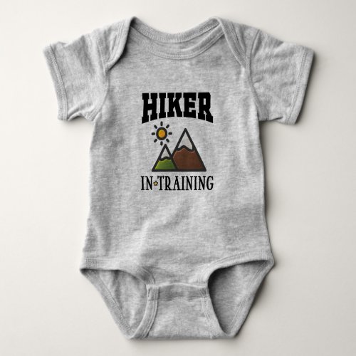 Future Hiker in Training Baby Bodysuit