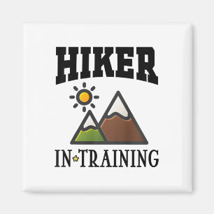 Future Hiker In Training Cute Hiking  Magnet