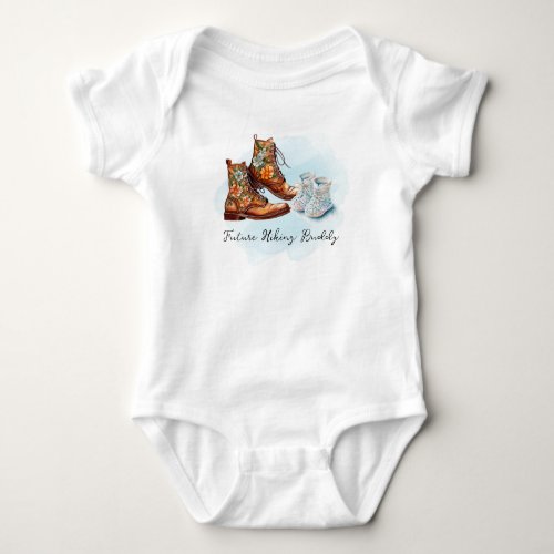 Future Hiking Buddy Baby Boots Baby Bodysuit