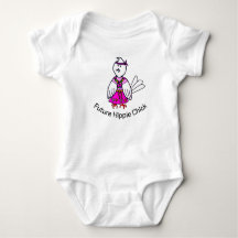 Future Hippie Chick Baby Bodysuit