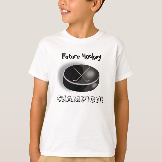 Future Hockey Champion! T-Shirt (Front)