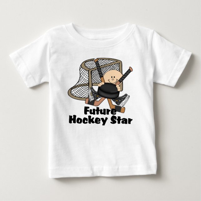 Future Hockey Star Baby T-Shirt (Front)