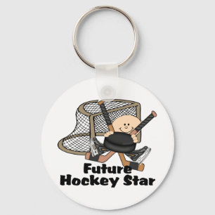 Future Hockey Star Keychain