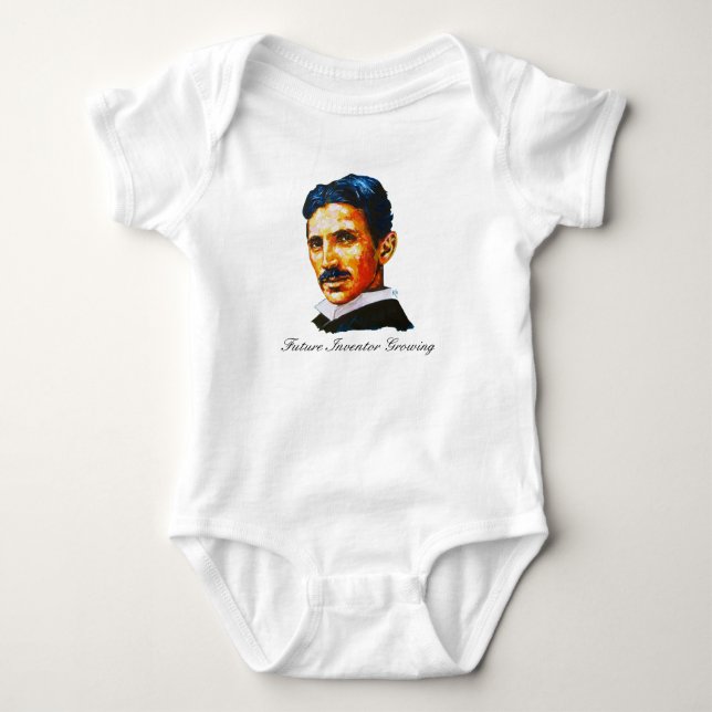 Future Inventor Growing Baby Bodysuit (Front)