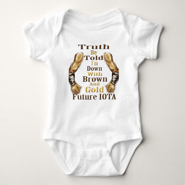 Future Iota Baby Bodysuit (Front)