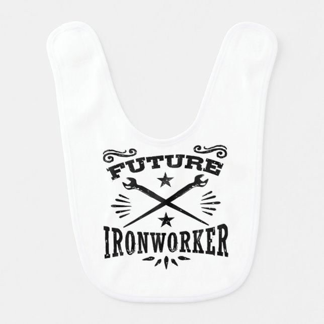 Future Ironworker Bib (Front)