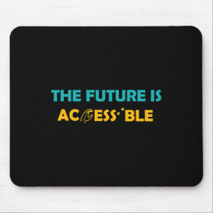 Future Is Accessible Braille American Sign Languag Mouse Pad