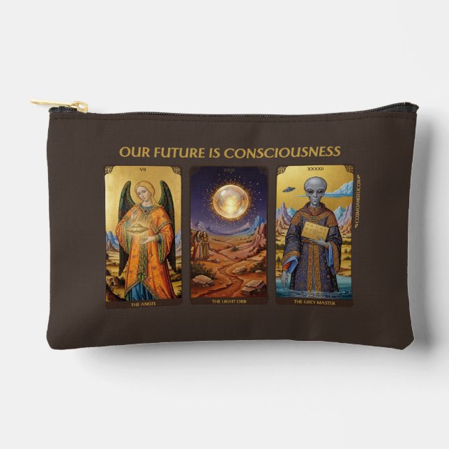 Future Is Consciousness - Accessory Pouch (Front)