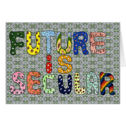 FUTURE IS SECULAR CARDS (Front Horizontal)