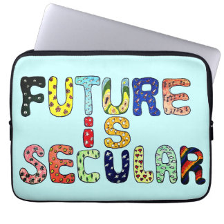 FUTURE IS SECULAR LAPTOP SLEEVE