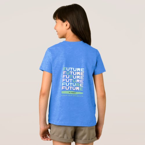 Future Is Today Build Your Dream Life T-Shirt Tri-Blend Shirt