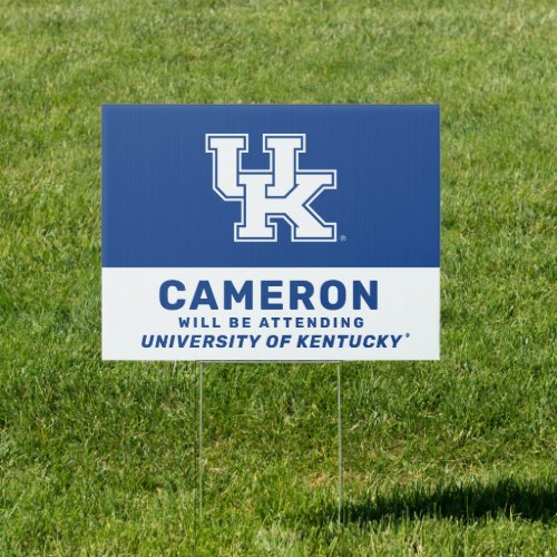 Future Kentucky Graduate Sign