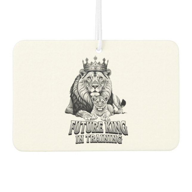 Future King in Training Air Freshener (Front)