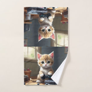 Future Kitten Youtube Star, Hand Towel