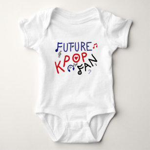Future KPOP Fan! Baby Bodysuit