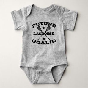 Future Lacrosse Goalie Baby Bodysuit
