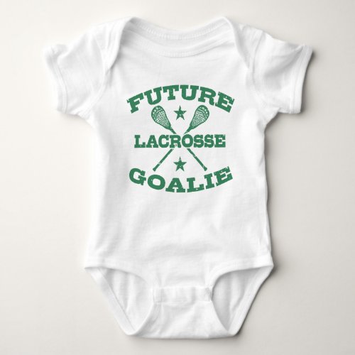 Future Lacrosse Goalie Baby Bodysuit